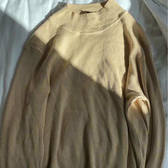 Divided Sweaters - Tan ribbed turtleneck sweater from Divided. Size XL, fits medium. Never worn.